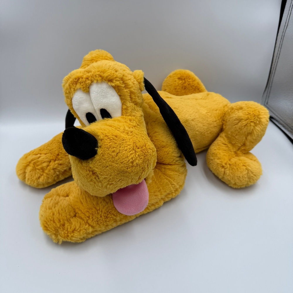 Disney Store Exclusive 16" Pluto Soft Plush Stuffed Animal Toy Authentic